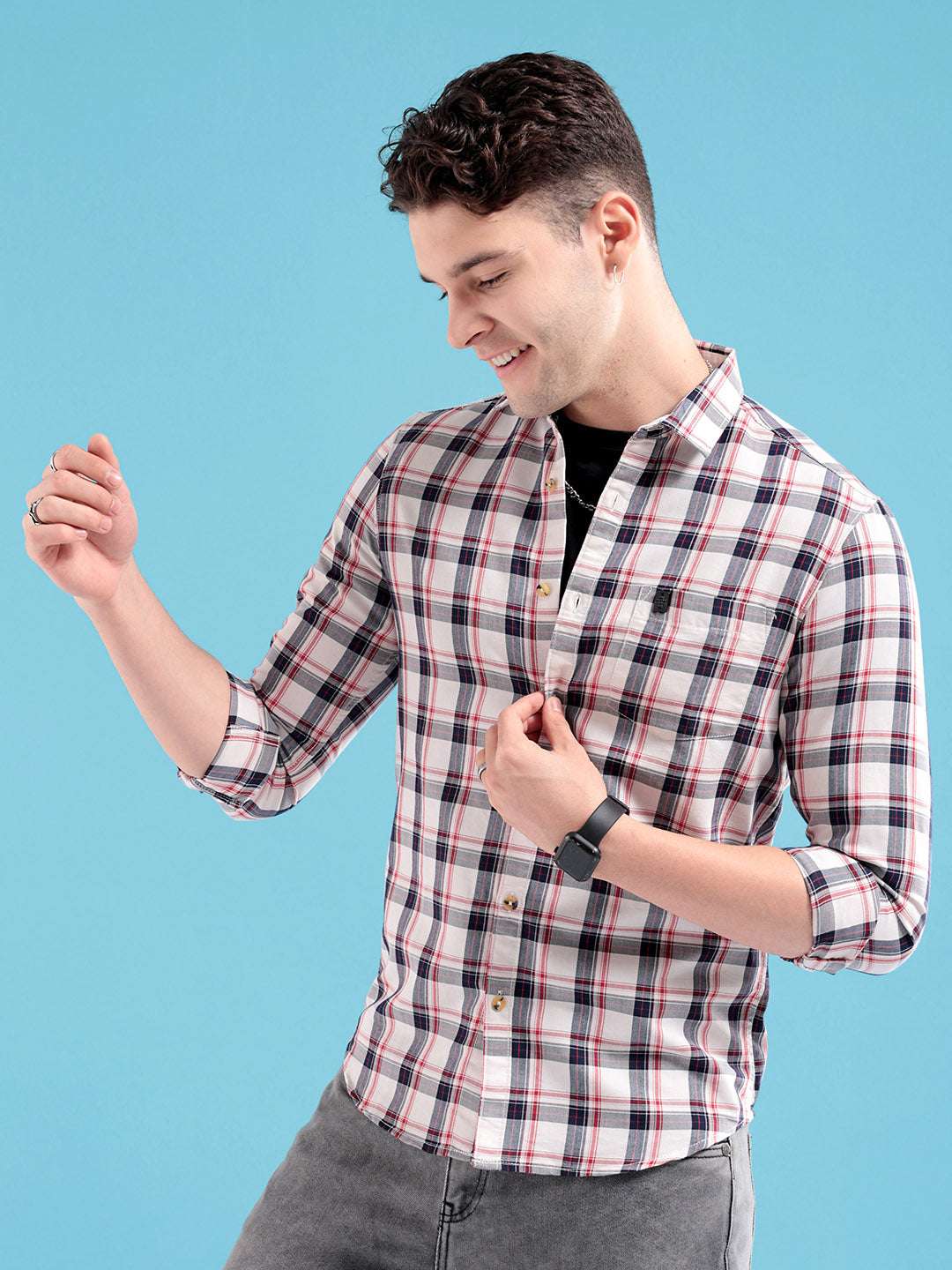 Men's Checked Shirt