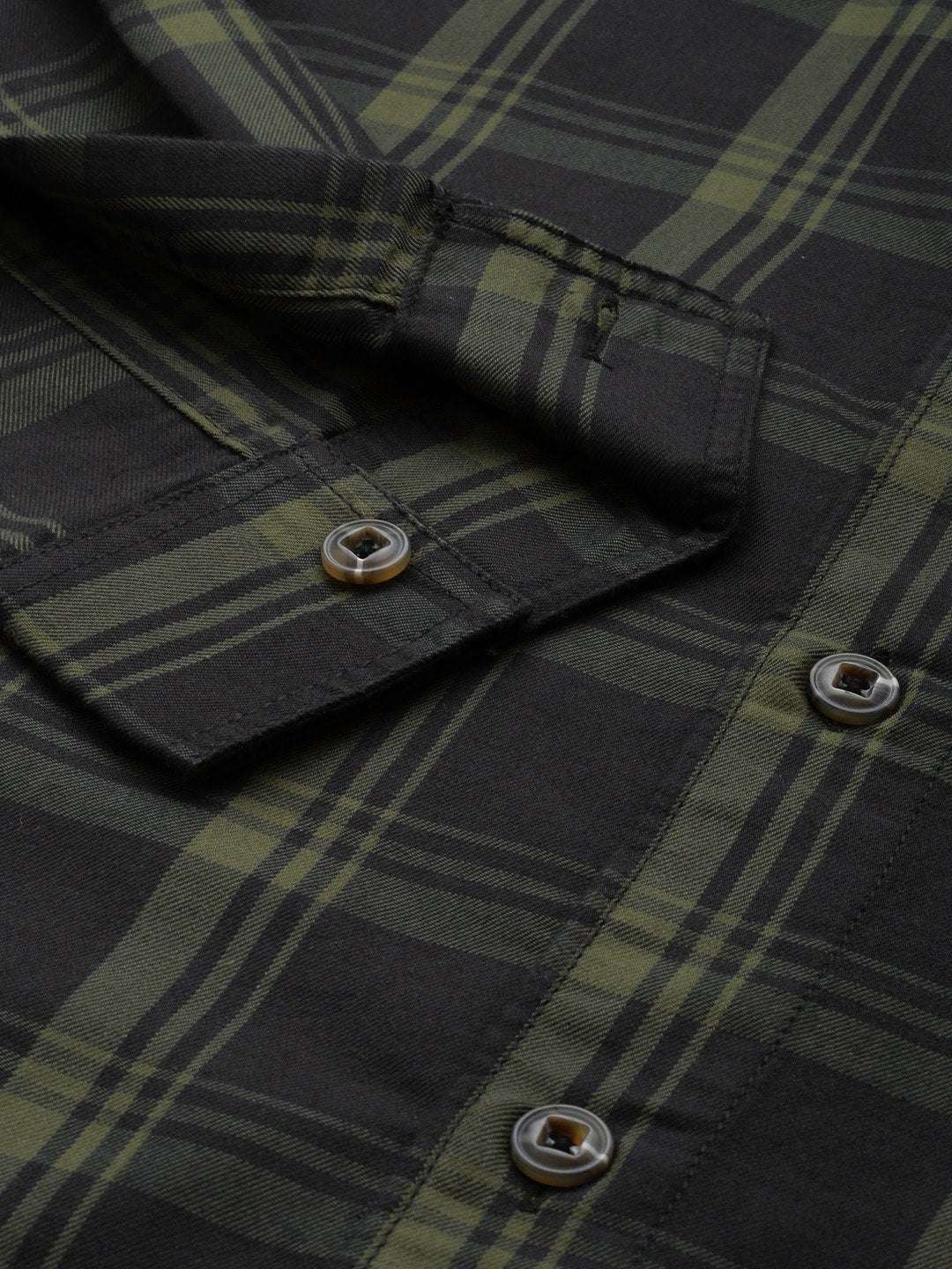 Men's Checked Regular Fit Shirt