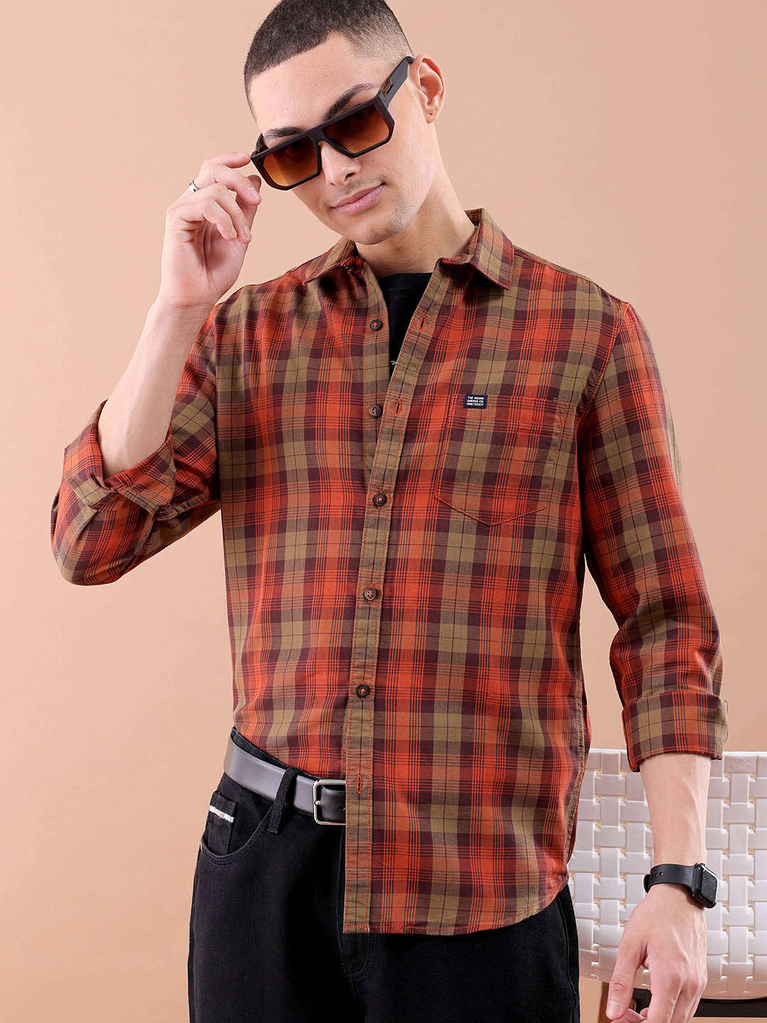 Men's Checked Shirt