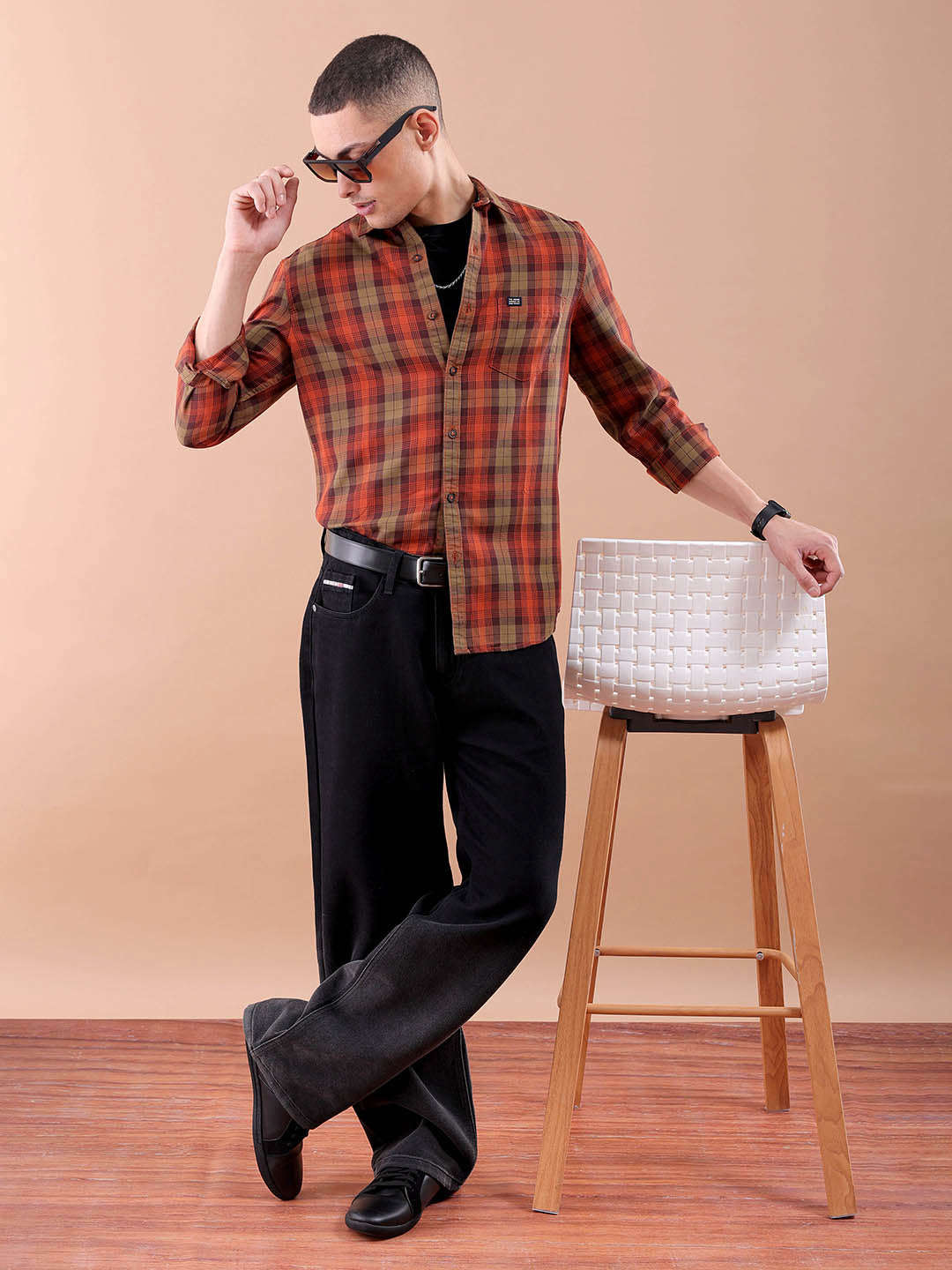 Men's Checked Shirt