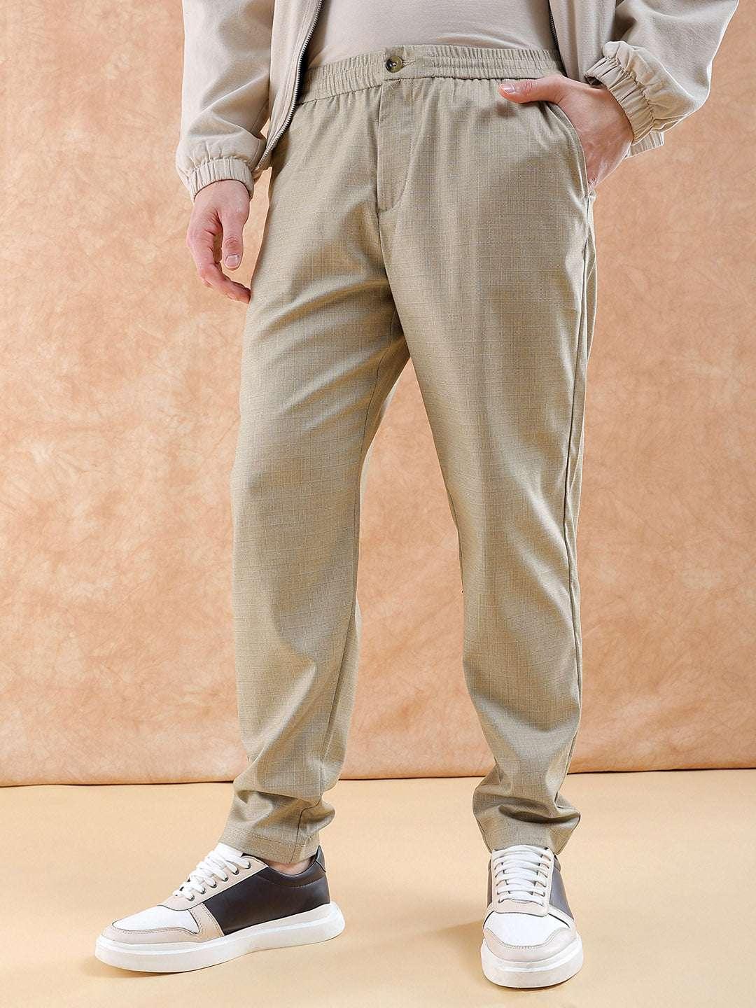 Men's Solid Trouser