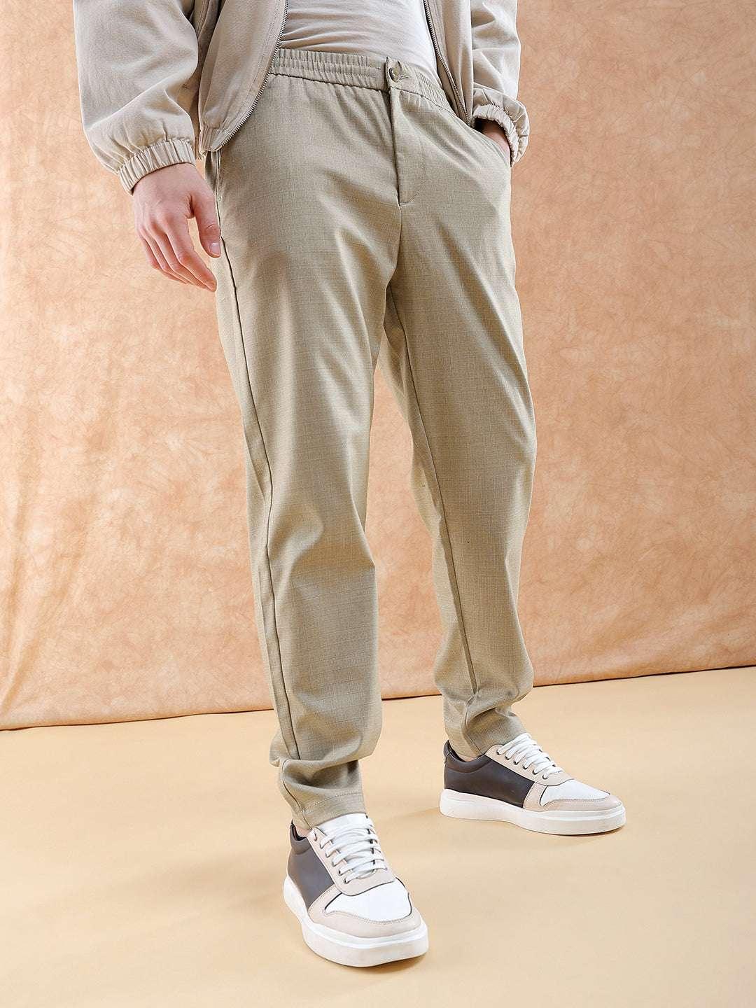 Men's Solid Trouser