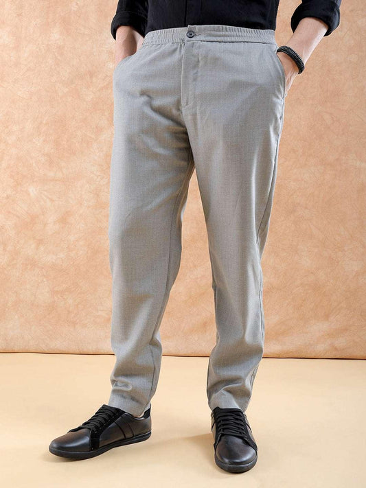 Men's Solid Trouser