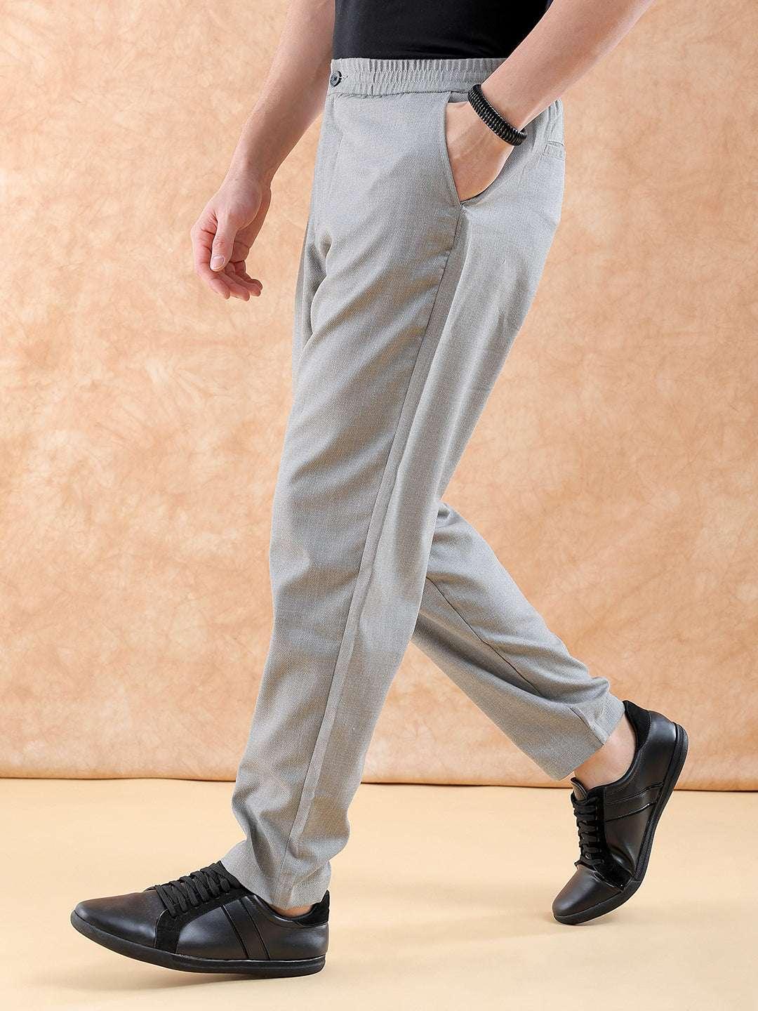 Men's Solid Trouser