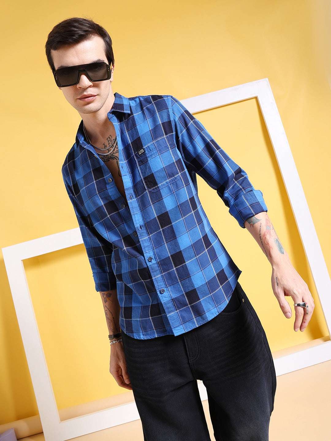 Men's Checked Shirt