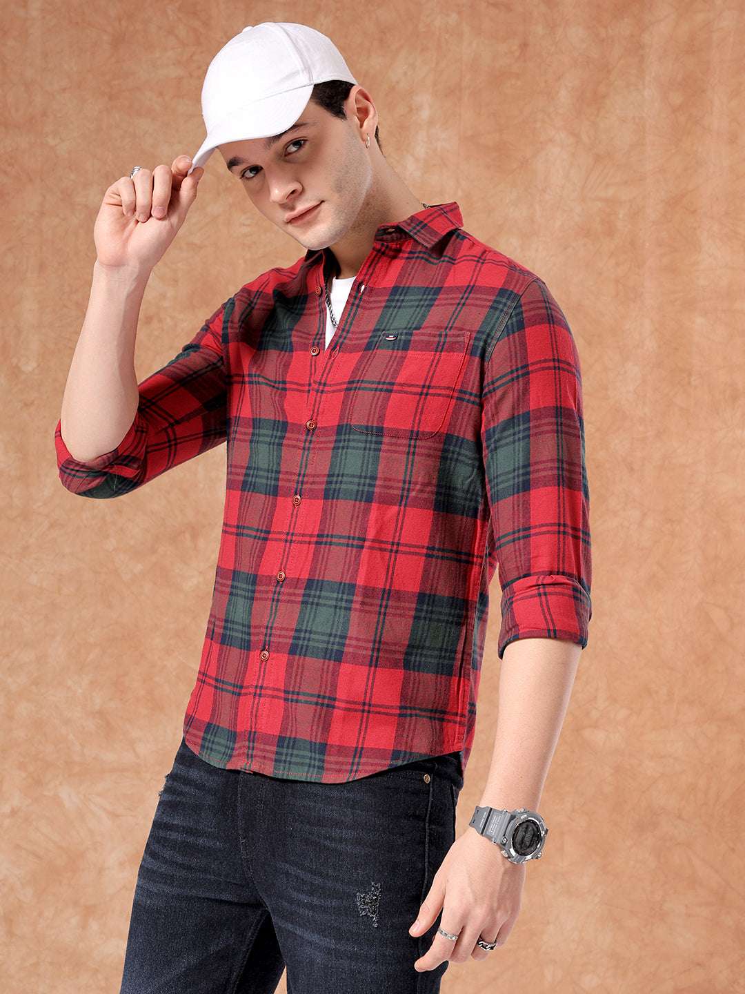 Men's Checked Shirt