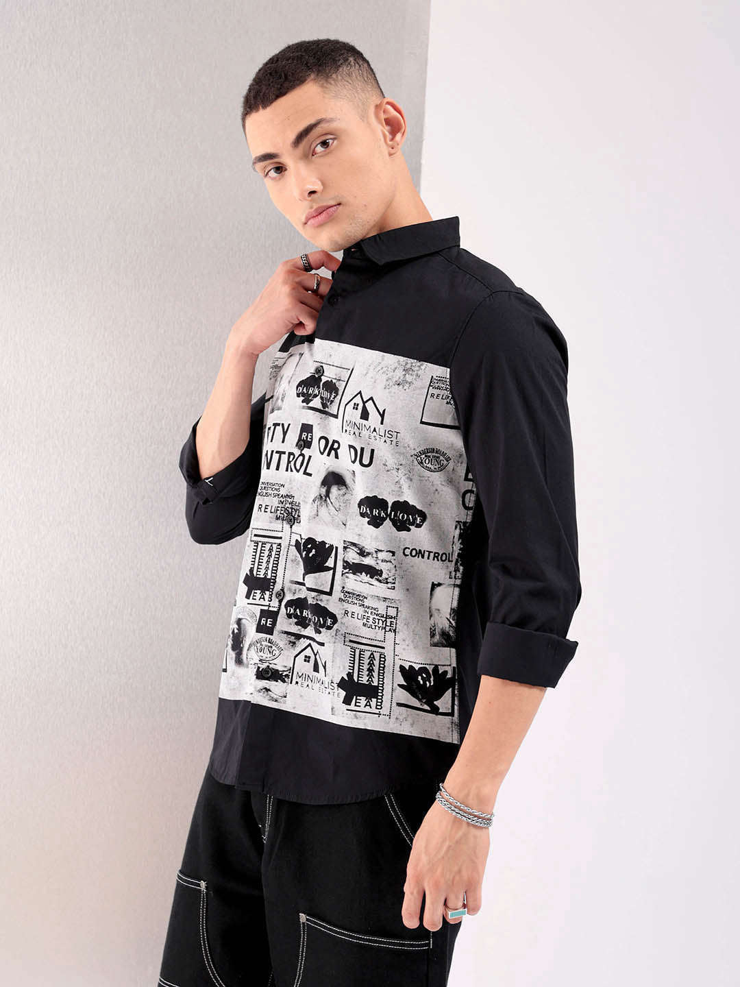 Men's Graphic Printed Shirt