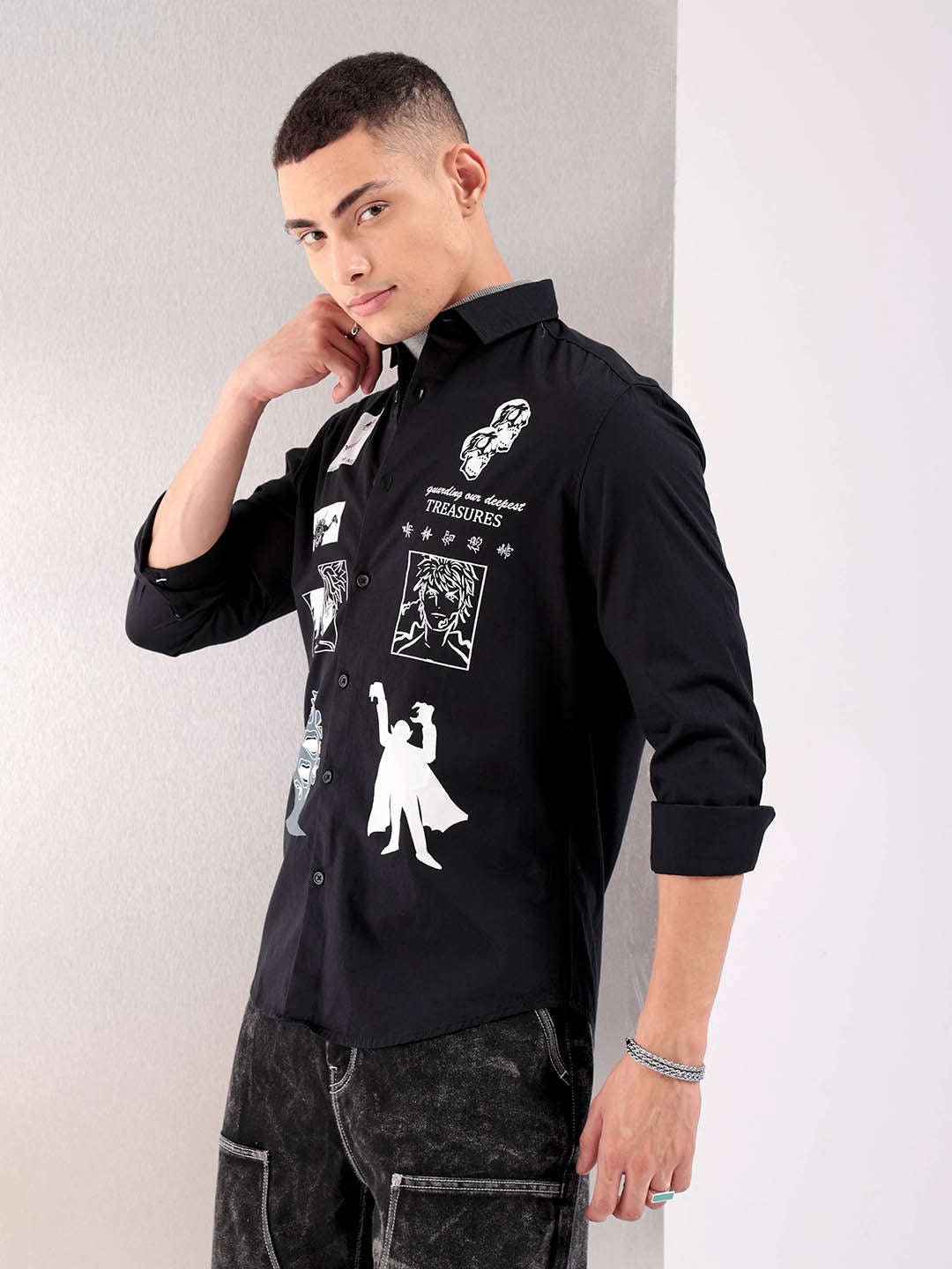 Men's Graphic Printed Shirt