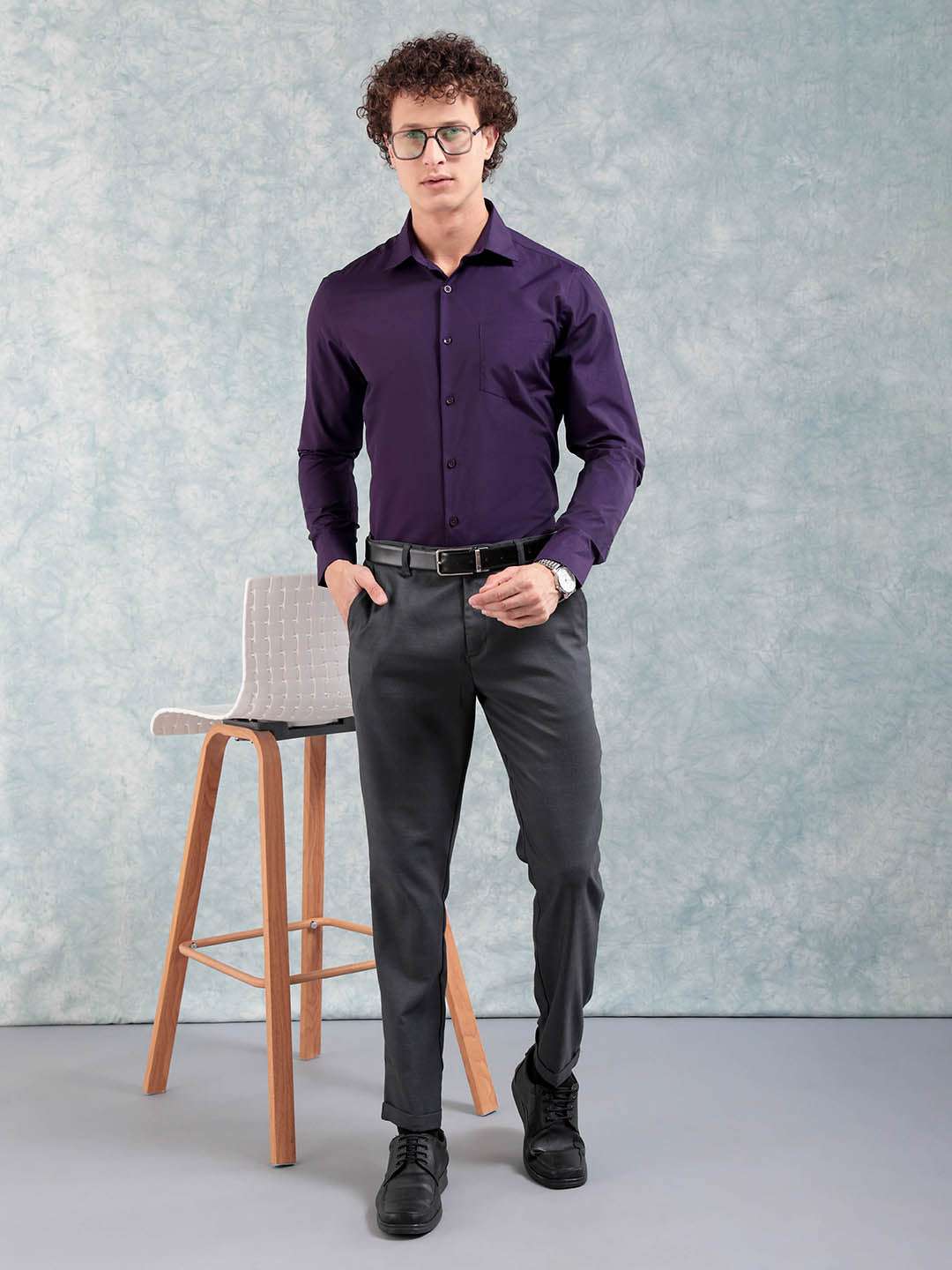 Men's Slim Fit Luxe Formal Shirt