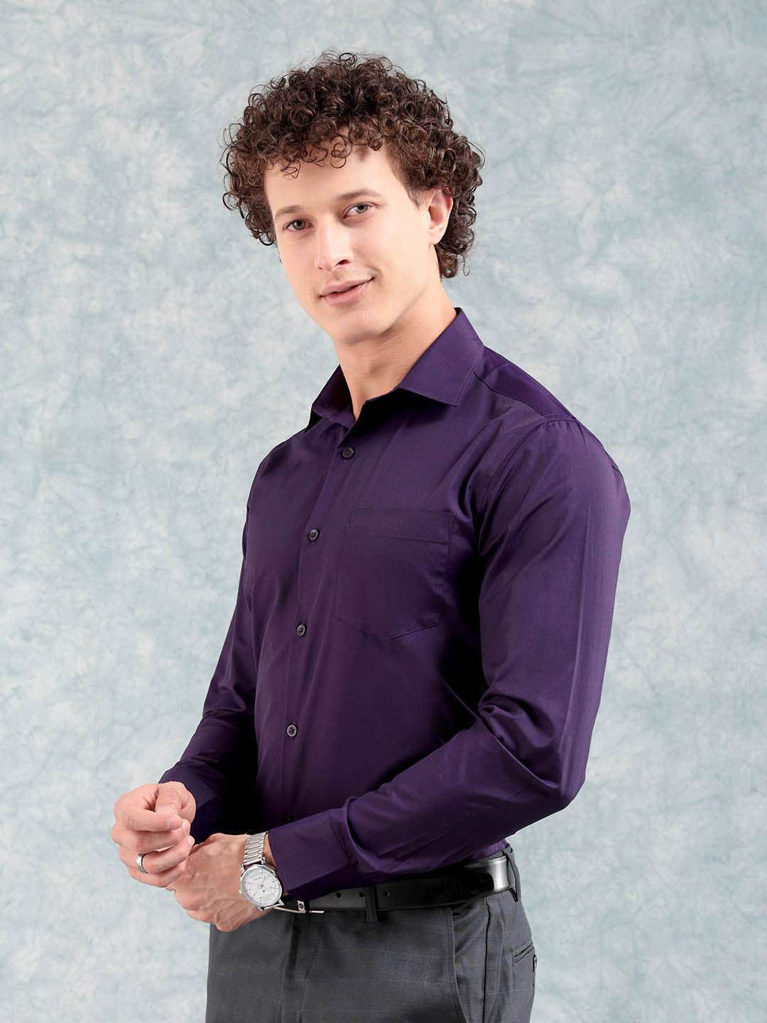 Men's Slim Fit Luxe Formal Shirt