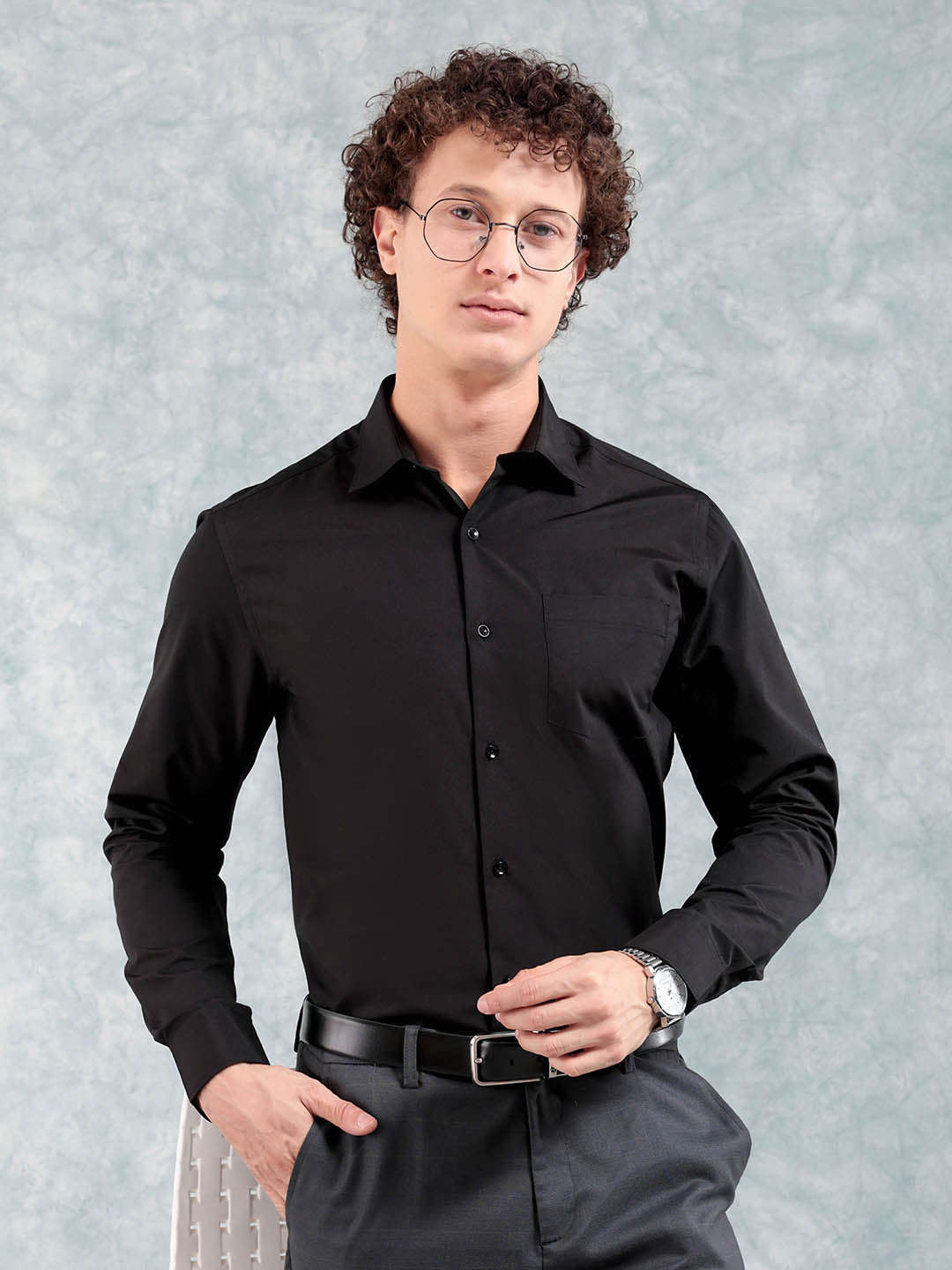 Men's Slim Fit Luxe Formal Shirt