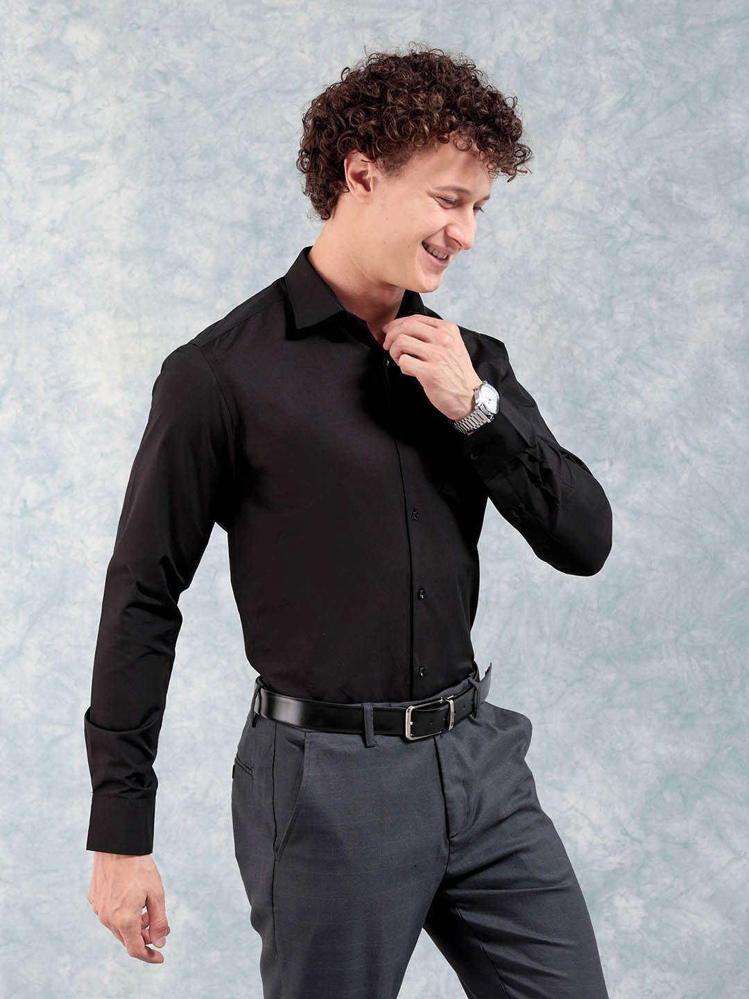 Men's Slim Fit Luxe Formal Shirt