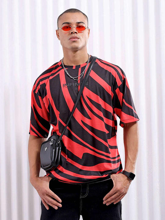 Men's Printed Oversized T-Shirt