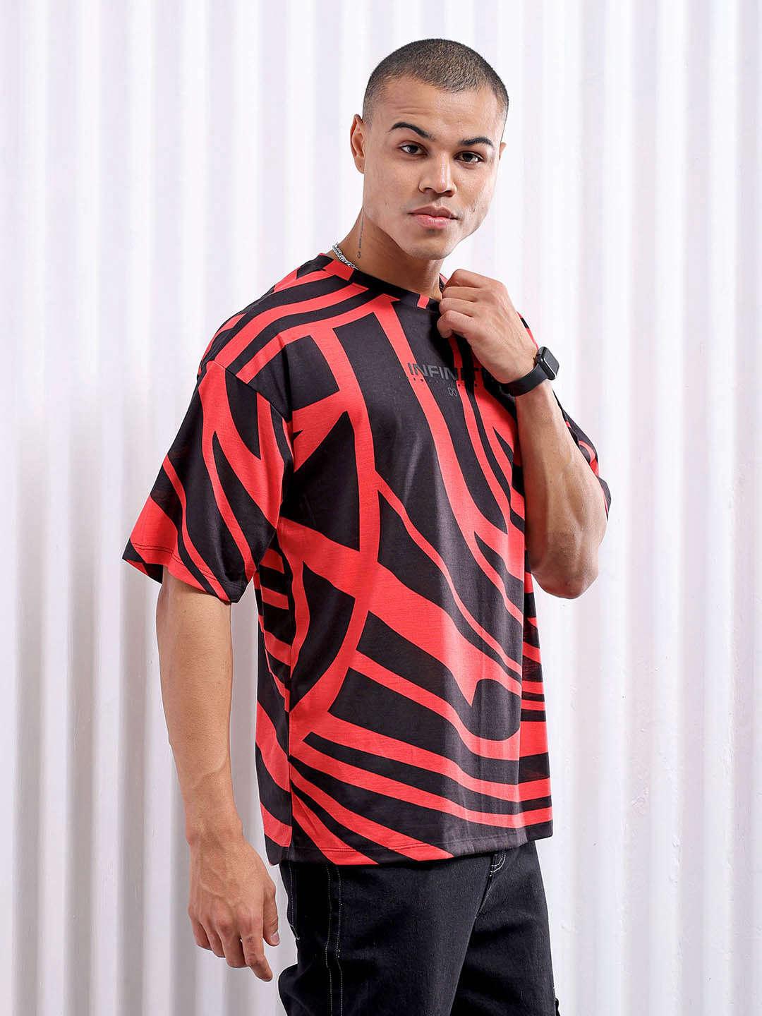 Men's Printed Oversized T-Shirt