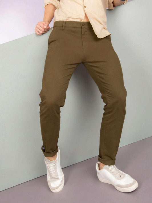 Men's Solid Chino