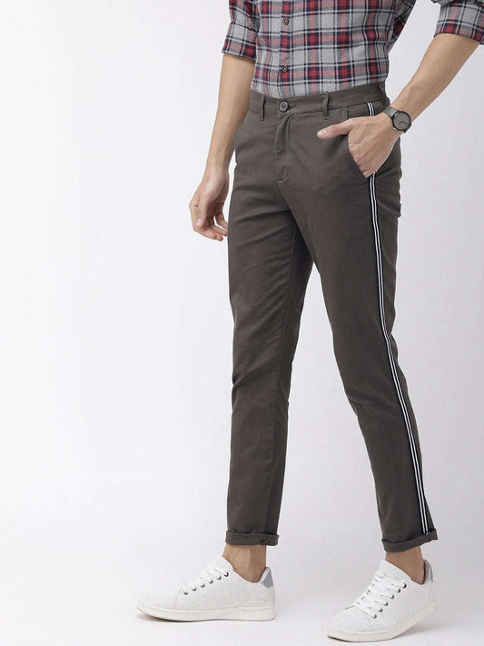 Men's Solid Casual Chino