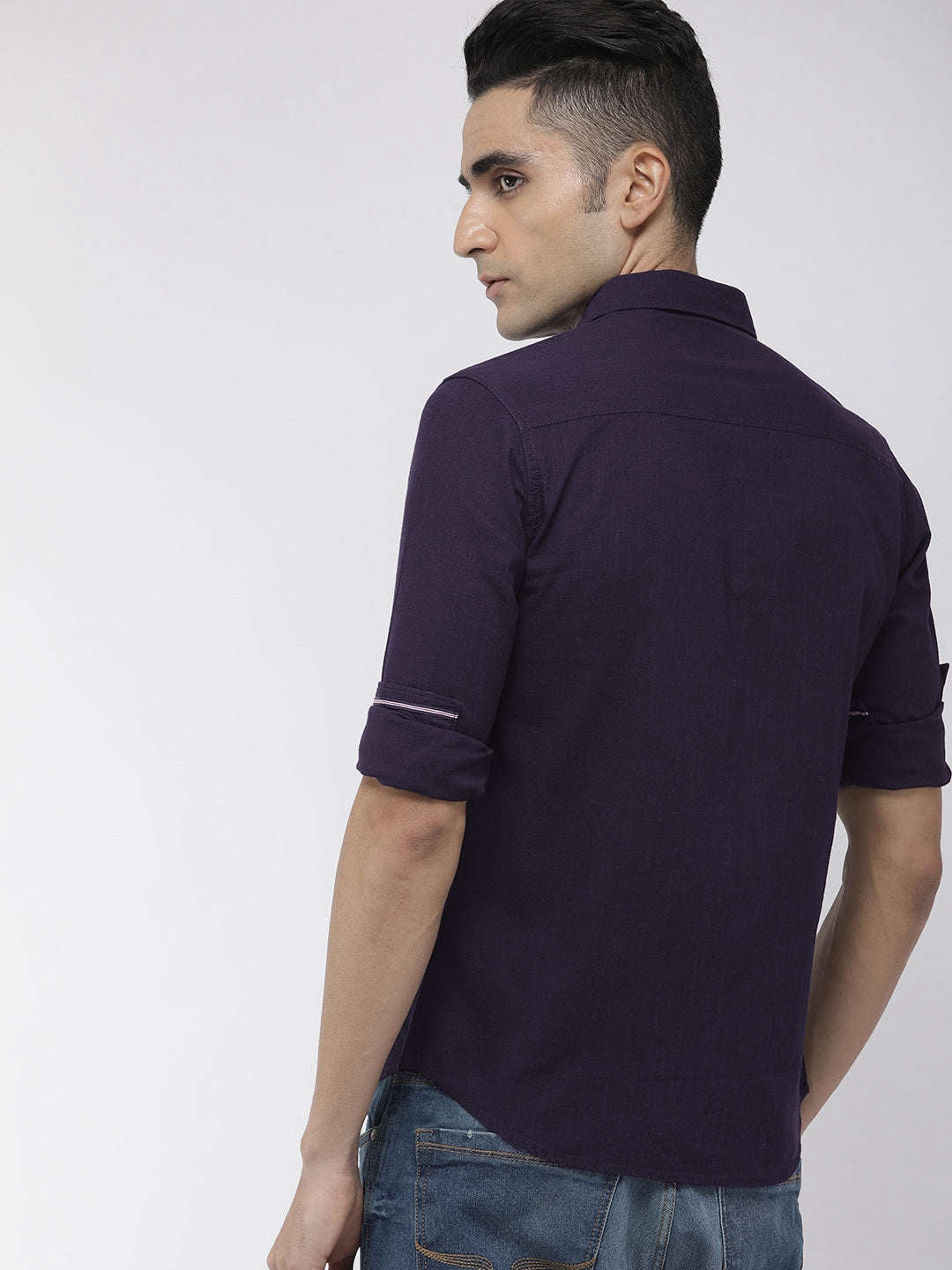 Men's Solid Casual Shirt