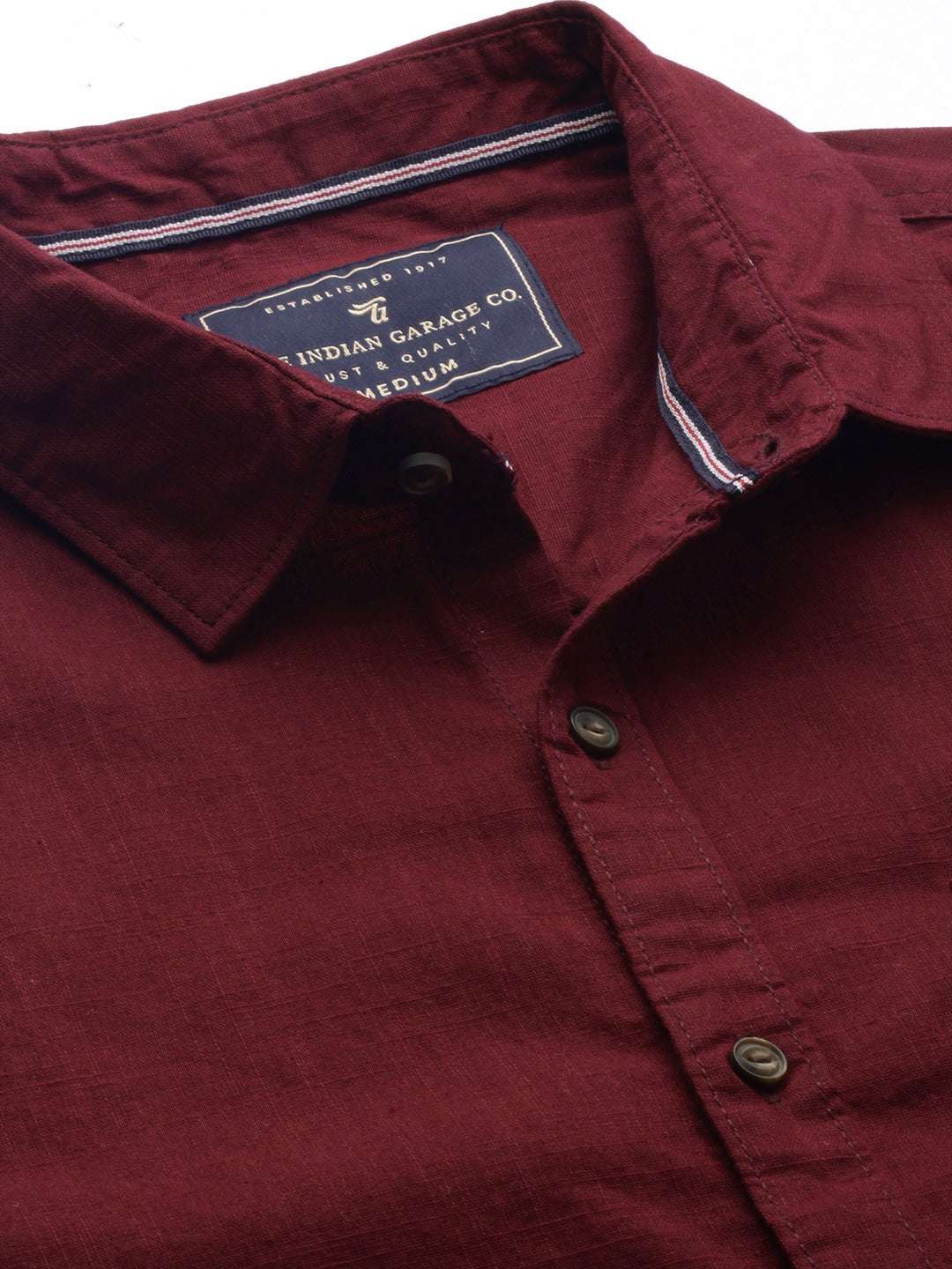 Men's Solid Casual Shirt