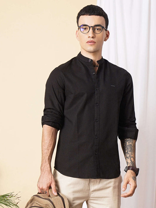 Men's Solid Casual Shirt