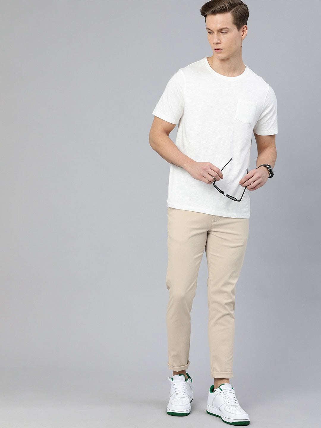 Men's Solid Chino