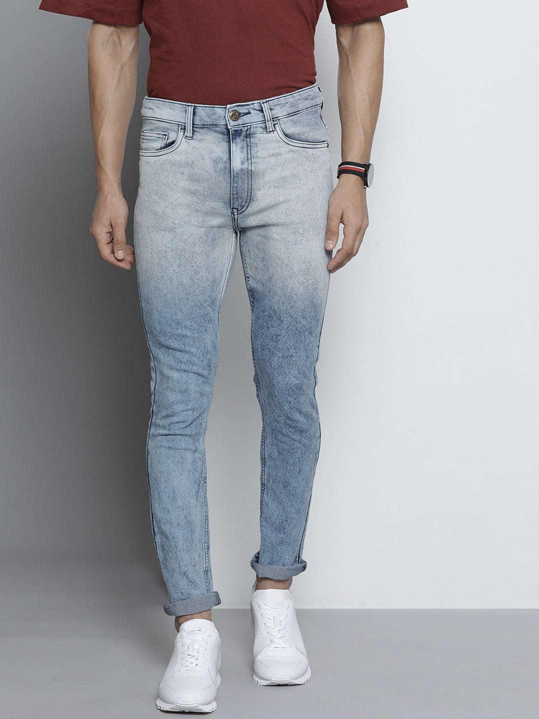 Men's Colorblocked Jeans