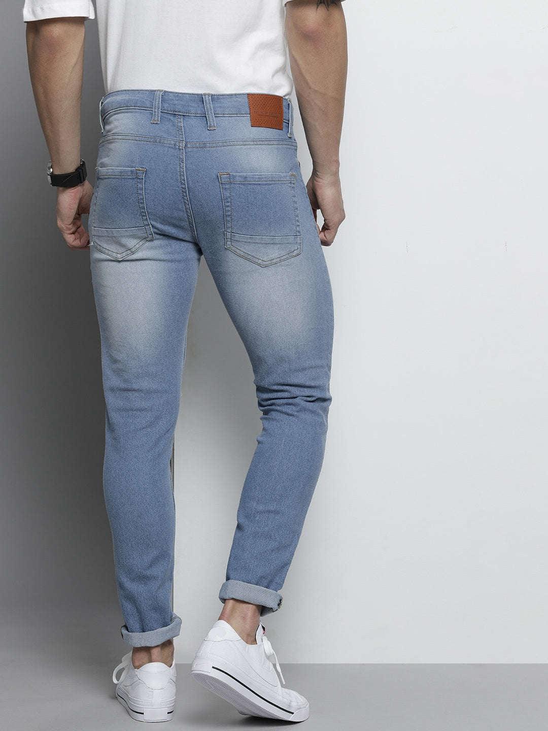 Men's Solid Jeans