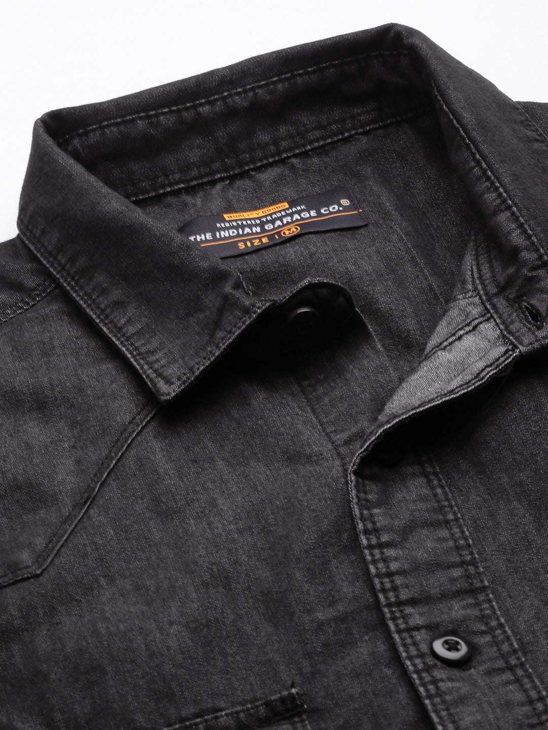 Men's 2 Tone Denim Shirt