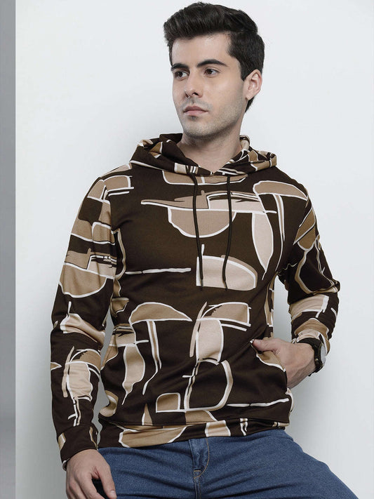 Men's Printed Regular Fit Sweatshirt