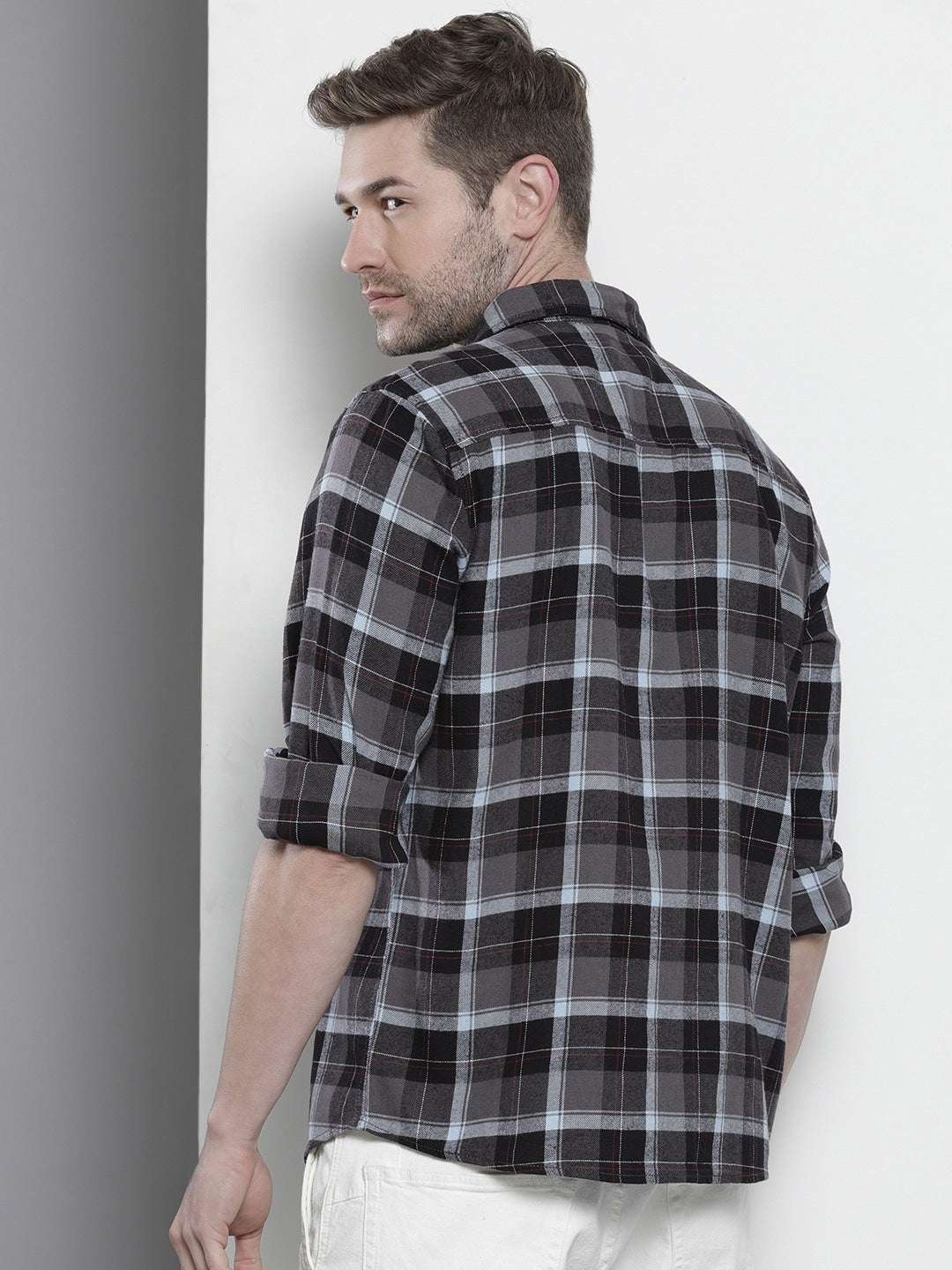 Men's Checked Overshirt