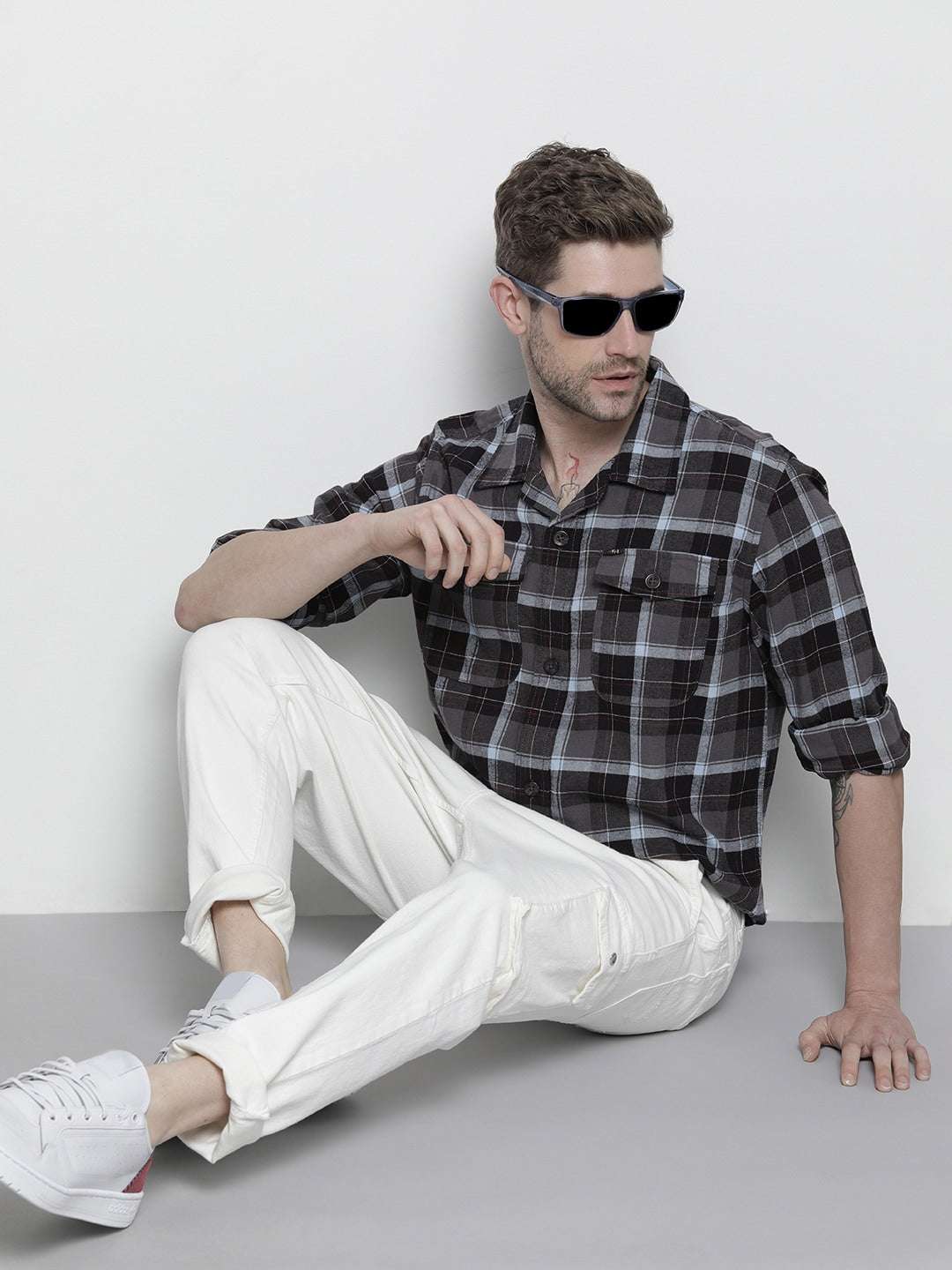 Men's Checked Overshirt