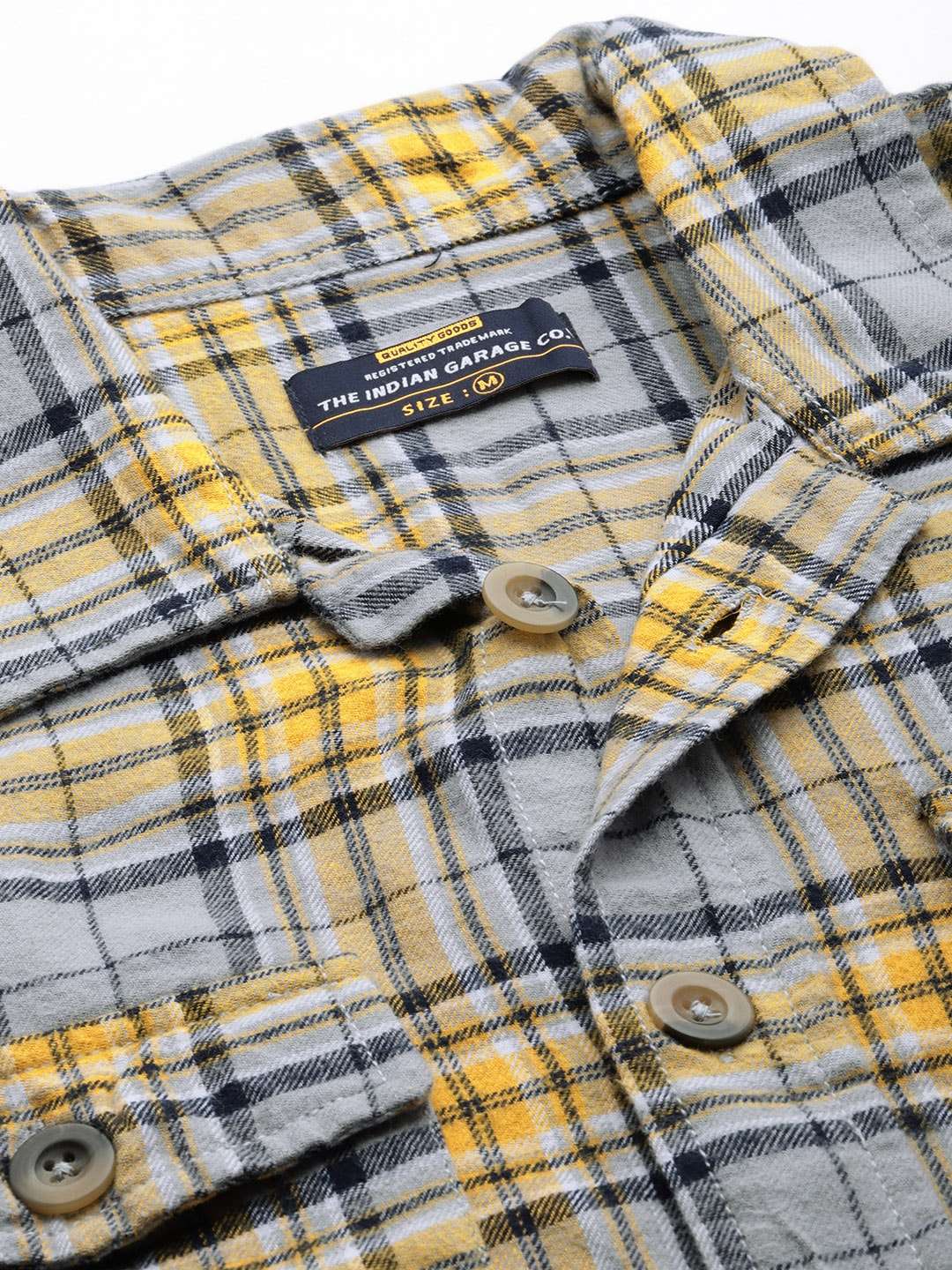 Men's Checked Overshirt