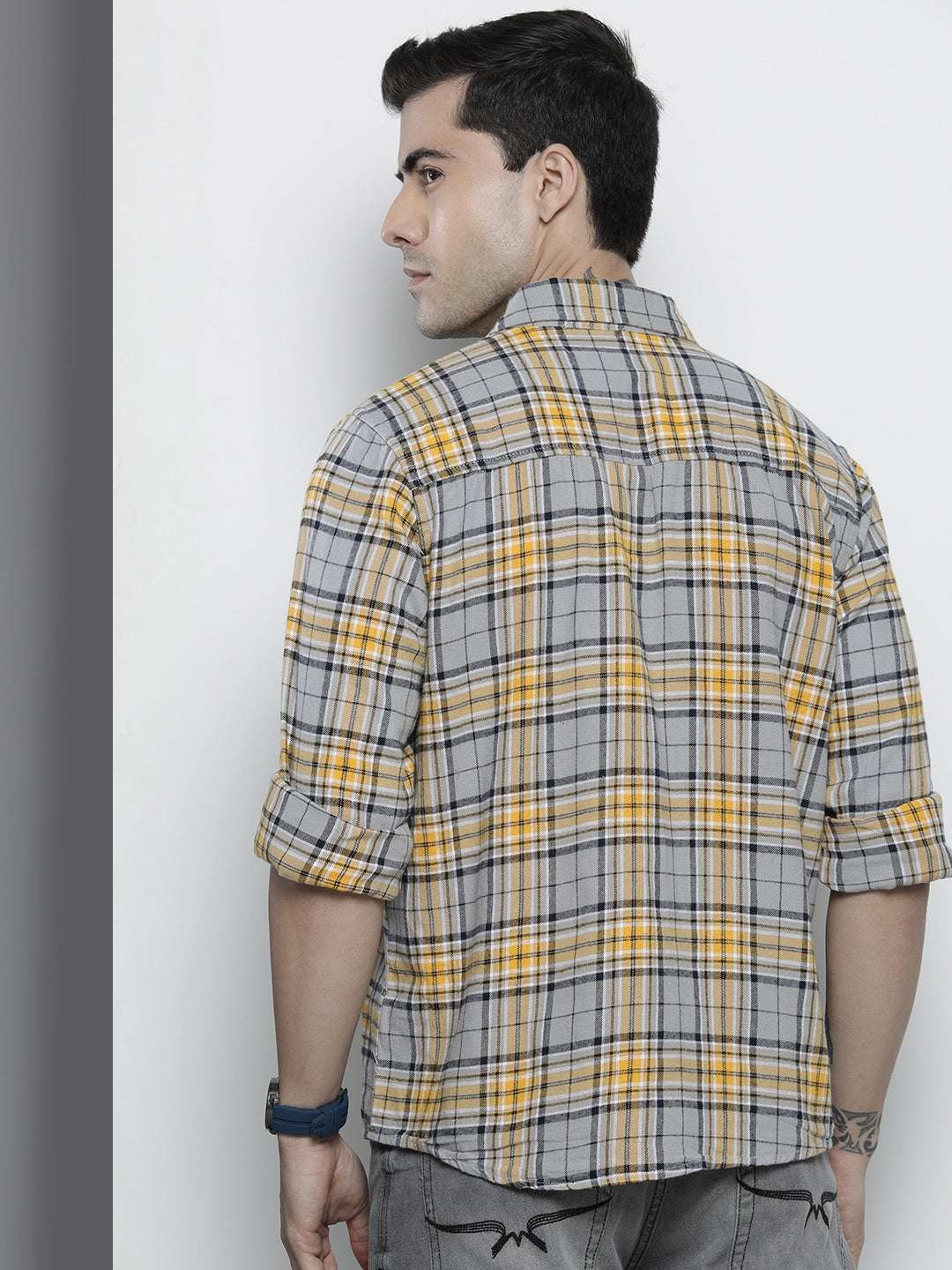 Men's Checked Overshirt