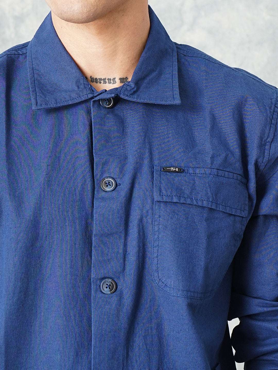 Men's Linen Overshirt