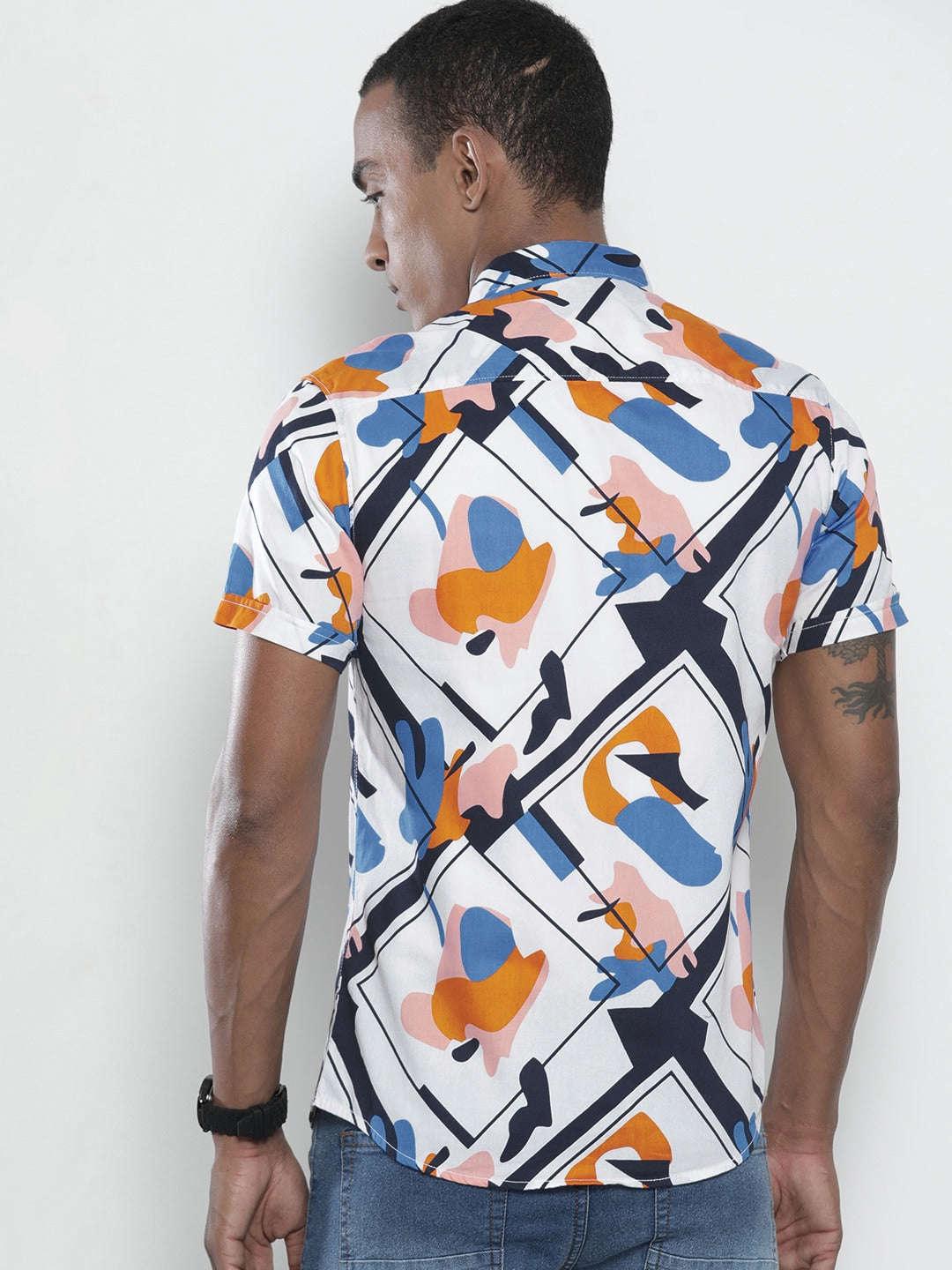 Men's Abstract Casual Shirt