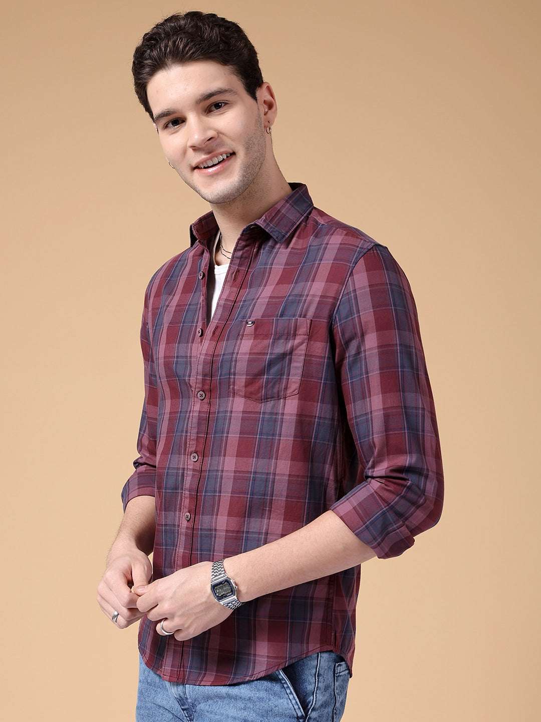 Men's Checked Shirt