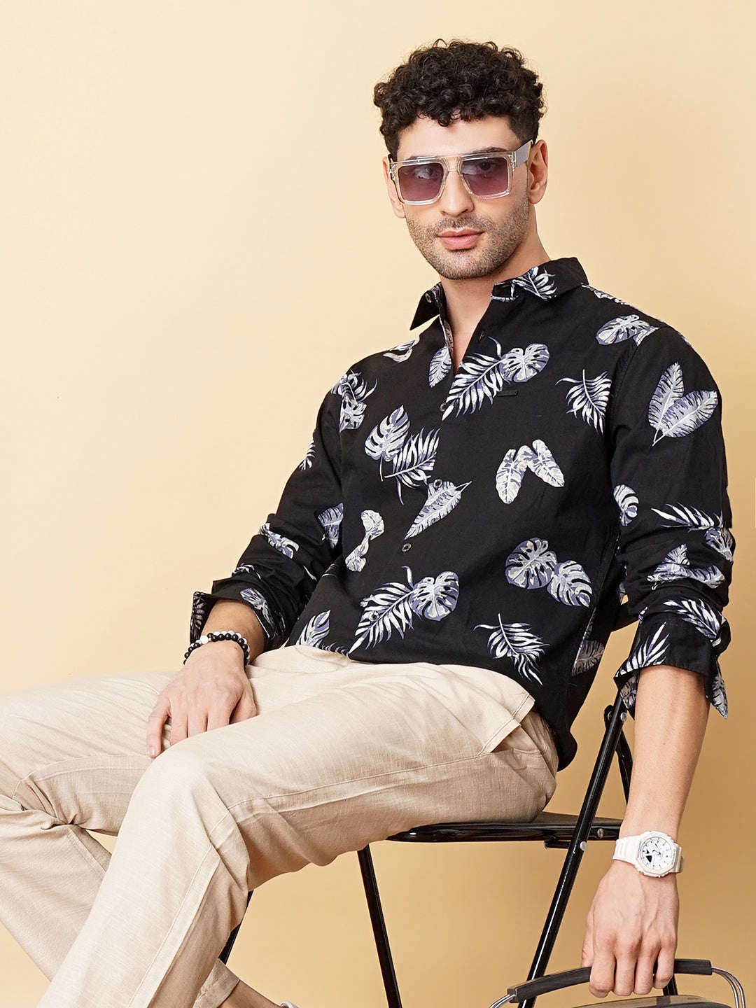 Men's Printed Casual Shirt