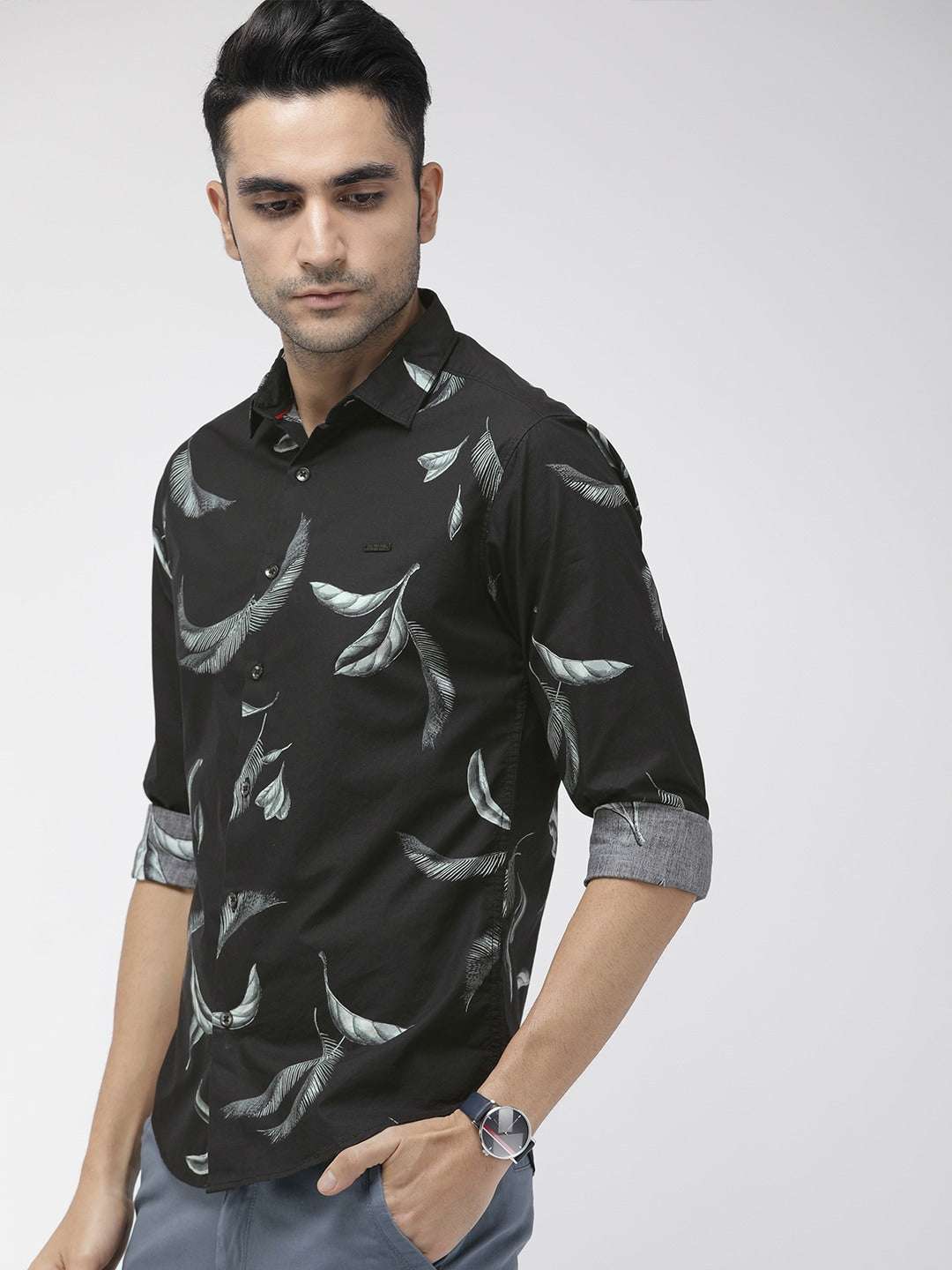 Men's Printed Casual Shirt