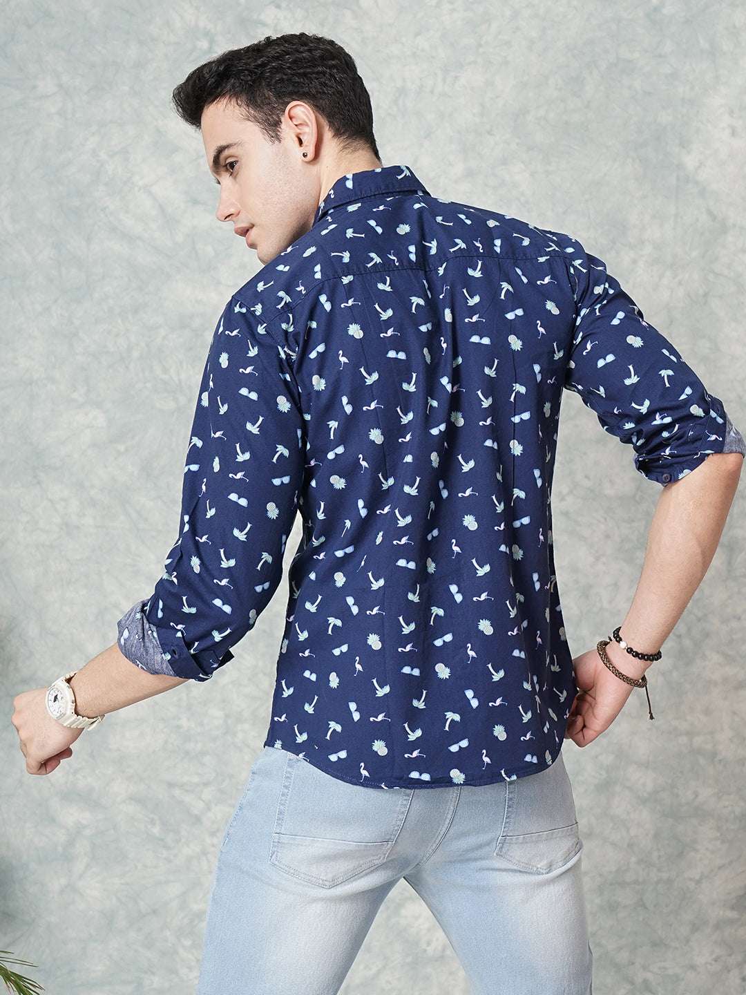 Men's Printed Casual Shirt