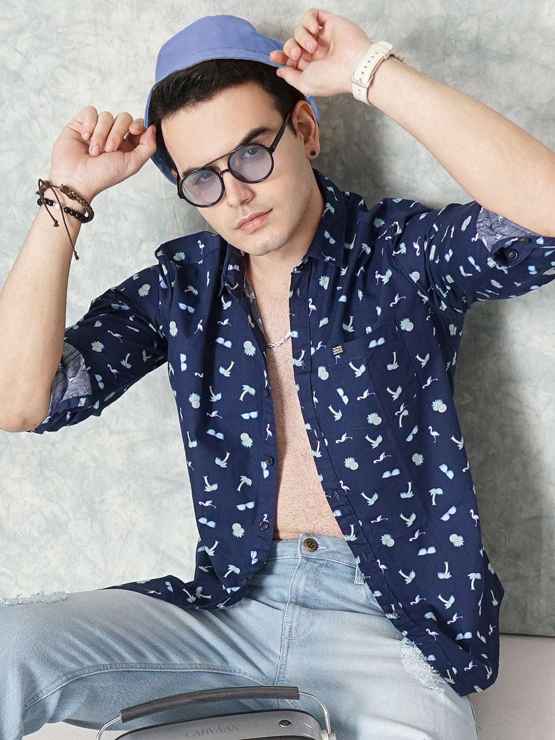 Men's Printed Casual Shirt