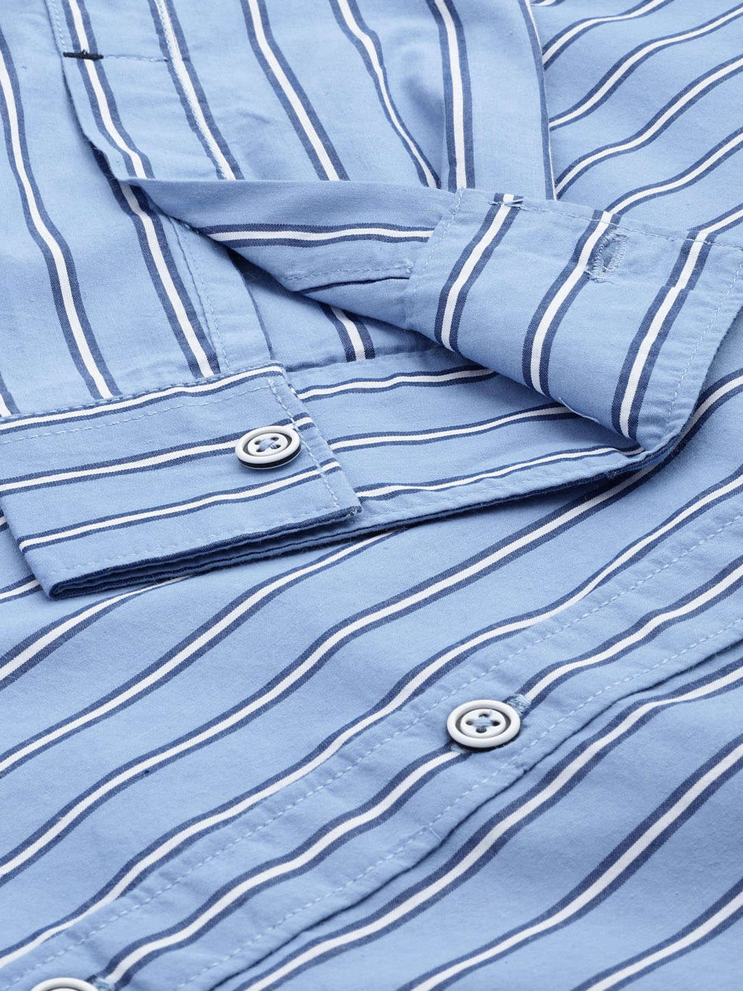 Men's Striped Casual Shirt