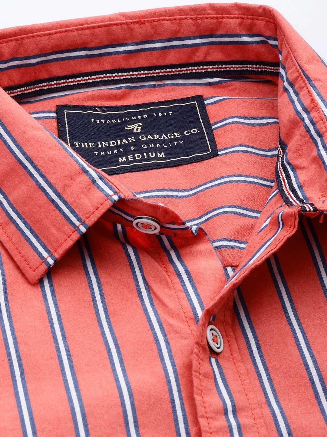 Men's Striped Casual Shirt