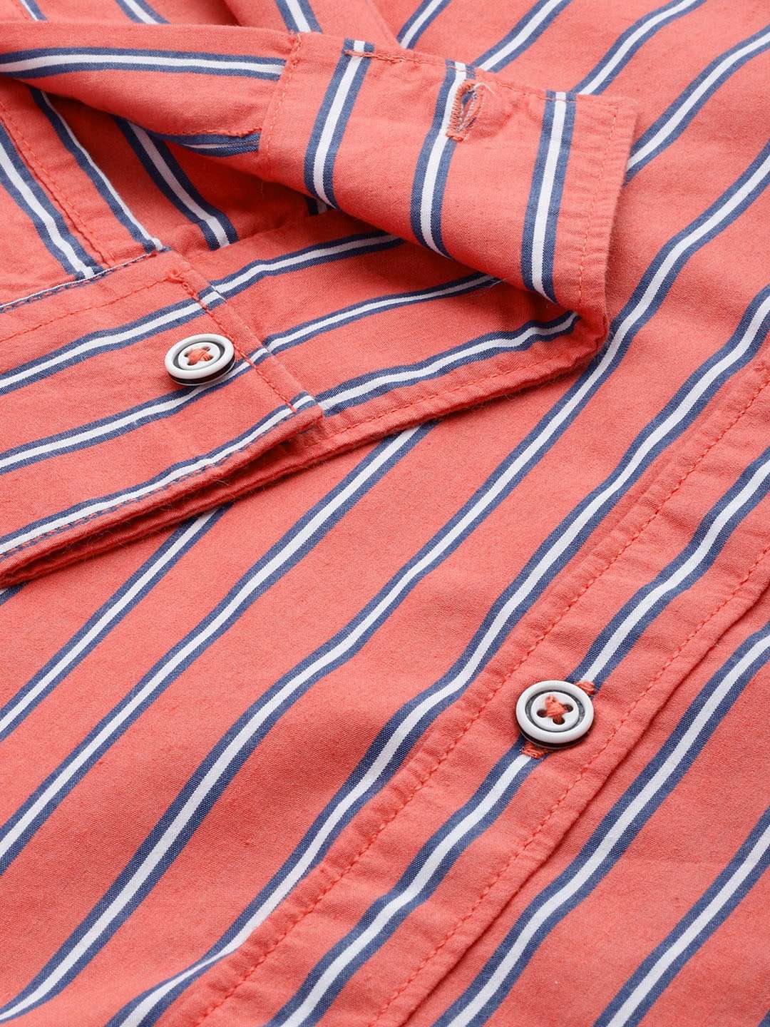 Men's Striped Casual Shirt