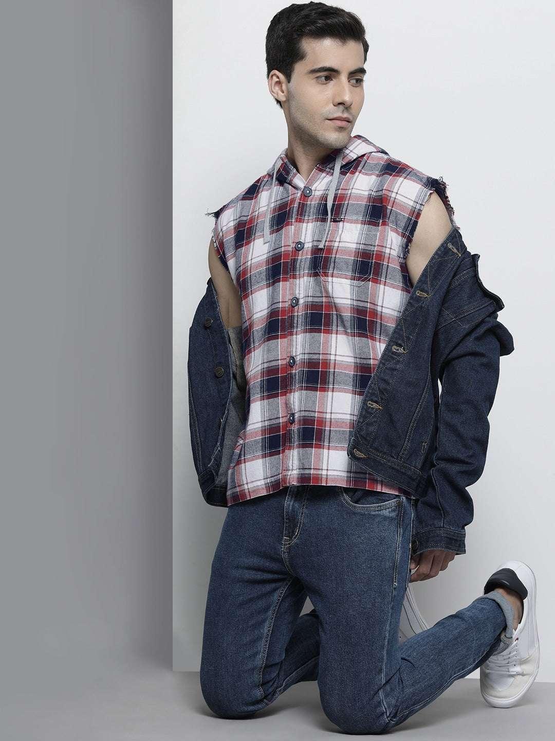 Men's Plaid Overshirt