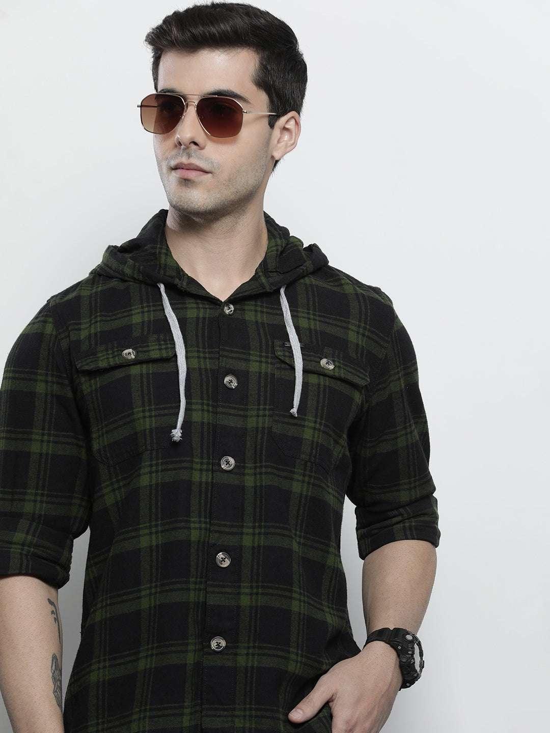 Men's Checked Regular Fit Shirt