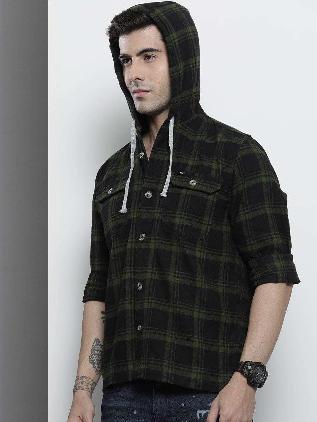 Men's Checked Regular Fit Shirt