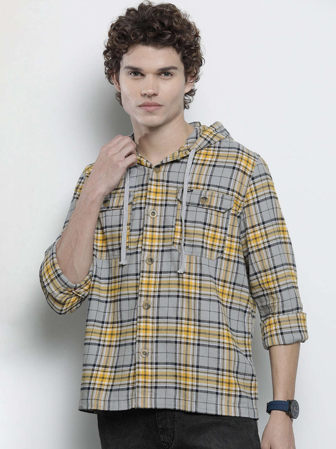 Men's Checked Regular Fit Shirt