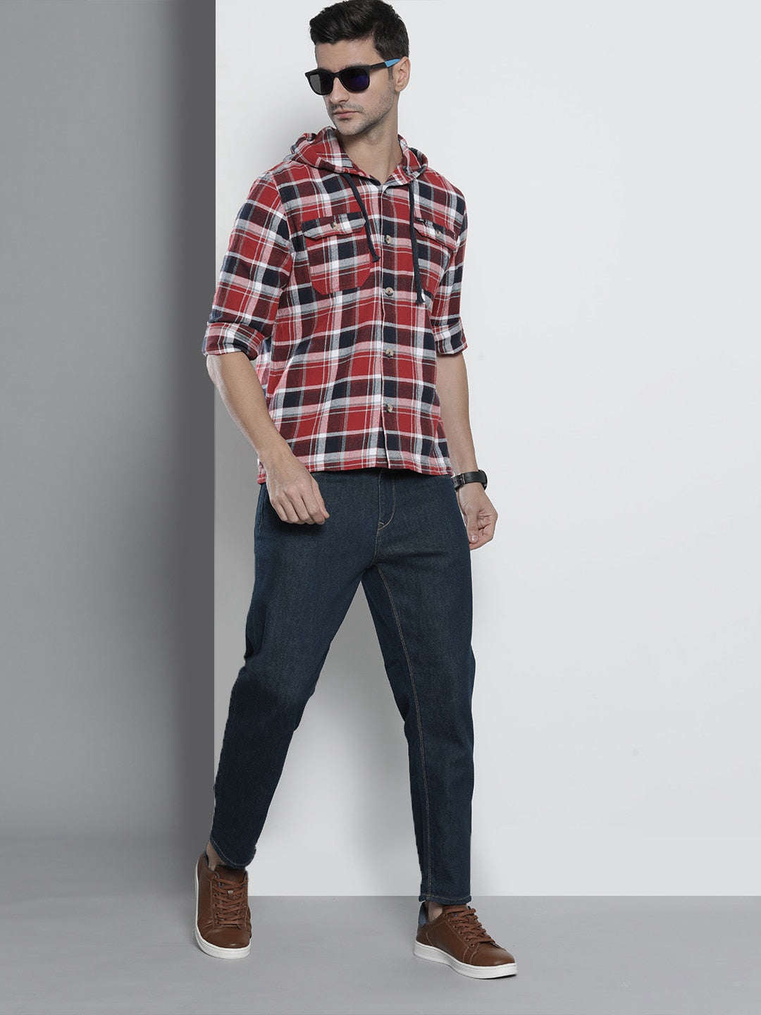 Men's Checked Regular Fit Shirt