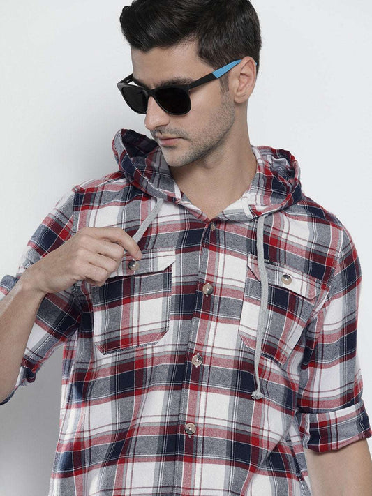 Men's Checked Regular Fit Shirt