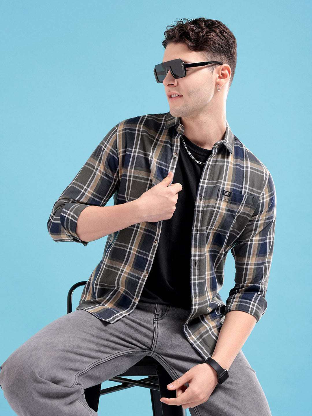 Men's Checked Shirt