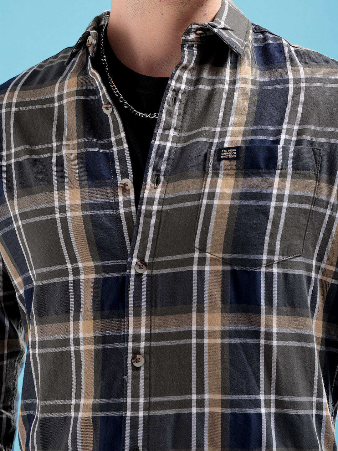 Men's Checked Shirt